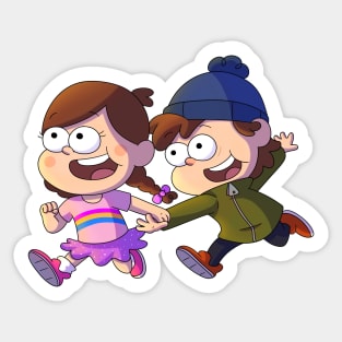 Mini Mystery Twins Sticker